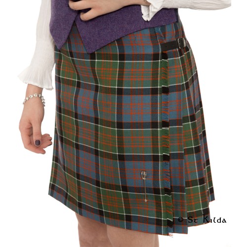 Kilted Tartan Skirt - MacNaughton Modern