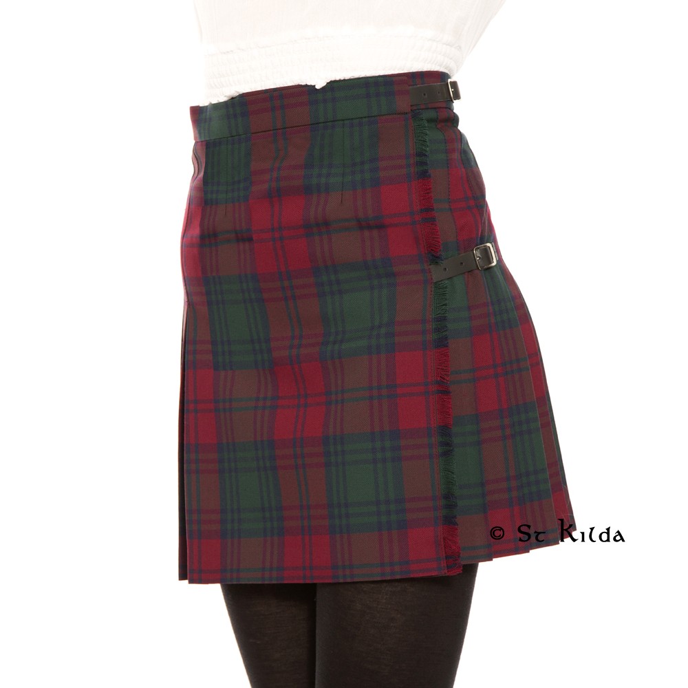 Mini Kilted Tartan Skirt