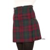 Mini Kilted Tartan Skirt