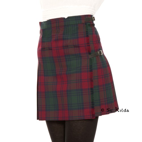 Kilted Tartan Mini Skirt - Cameron of Erracht Modern