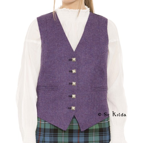 Tweed Waistcoat for Women