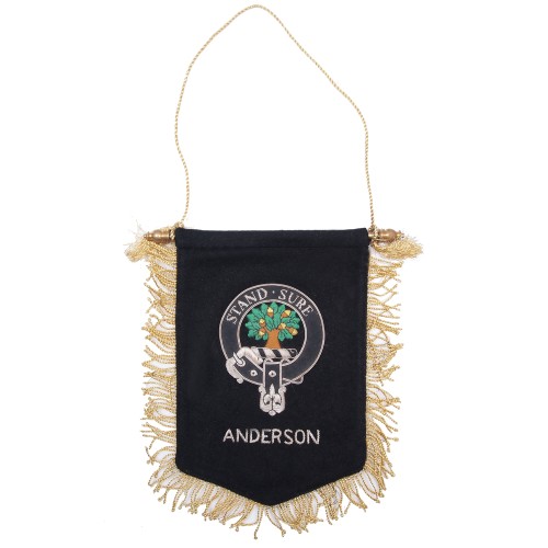 Embroidered Anderson Clan Banner