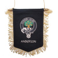 Embroidered Anderson Clan Banner