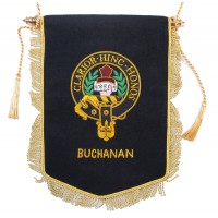 Embroidered Buchanan Clan Banner