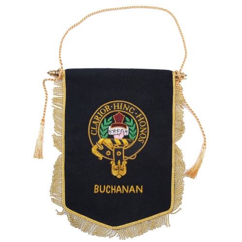 Embroidered Buchanan Clan Banner