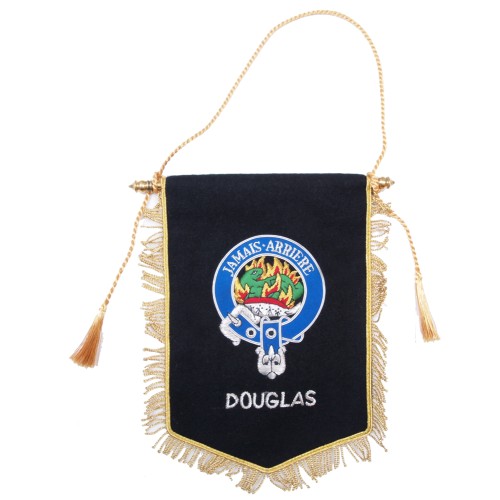 Embroidered Douglas Clan Banner