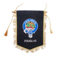 Embroidered Douglas Clan Banner