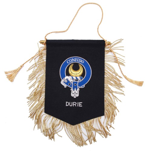 Embroidered Durie Clan Banner