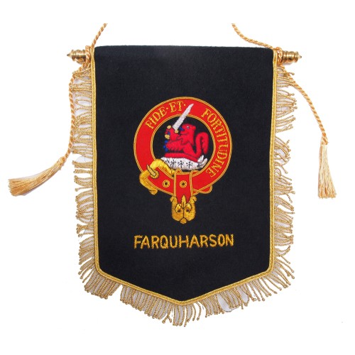 Embroidered Farquharson Clan Banner