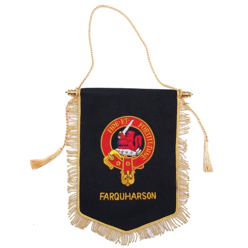 Embroidered Farquharson Clan Banner