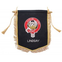 Embroidered Lindsay Clan Banner