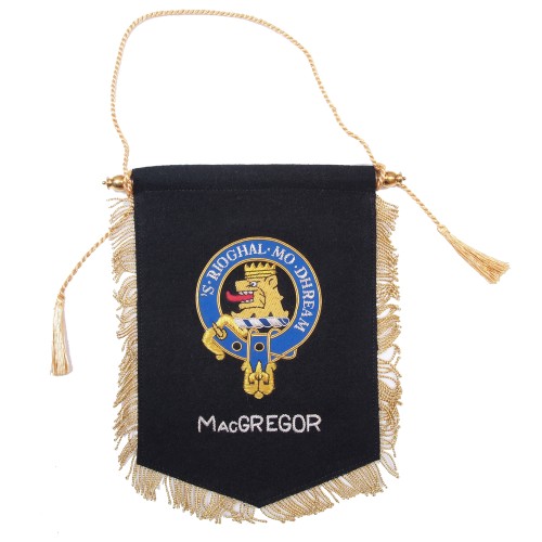 Embroidered MacGregor Clan Banner
