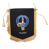 Embroidered MacKay Clan Banner