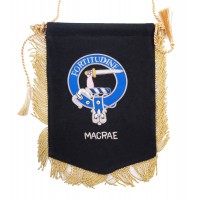 Embroidered MacRae Clan Banner