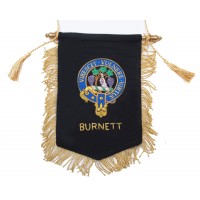 Embroidered Burnett Clan Banner