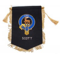 Embroidered Scott Clan Banner
