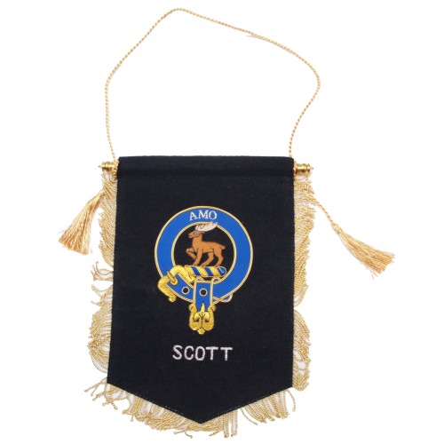 Embroidered Scott Clan Banner