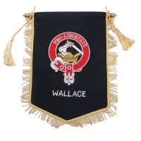 Embroidered Wallace Clan Banner