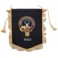 Embroidered Ross Clan Banner