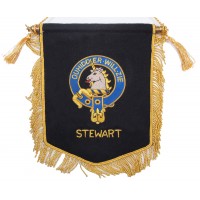 Embroidered Stewart of Appin Clan Banner