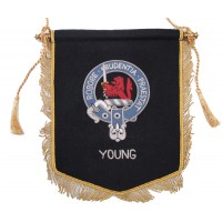 Embroidered Young Clan Banner