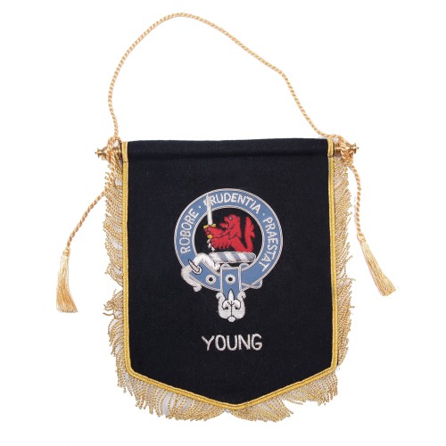 Embroidered Young Clan Banner