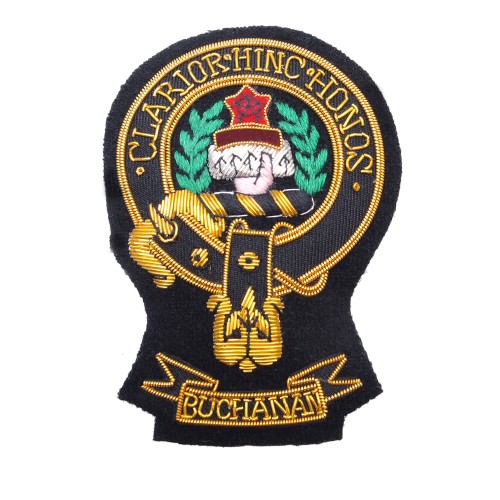Pin Patch Clan Buchanan (Gold)