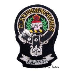 Pin Patch Clan Buchanan (Silver)