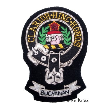 Pin Patch Clan Buchanan (Silver)