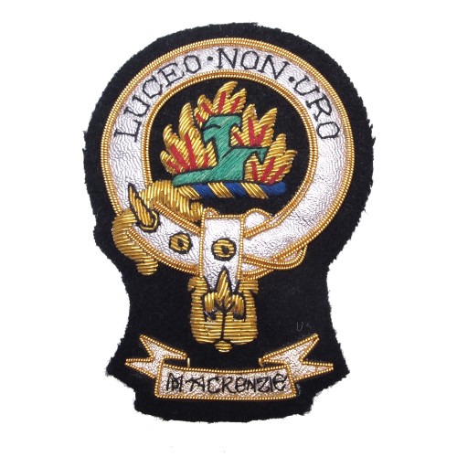 Pin Patch Clan Mackenzie (silver)