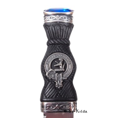 Sgian Dubh - <br>Clan Riddell Crest