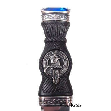 Sgian Dubh - <br>Clan Tweedie Crest