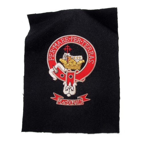 Sew-in Clan MacDonald Patch