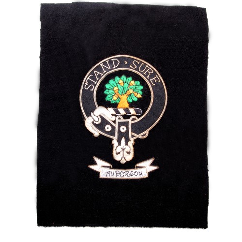 Sew-in Clan Anderson Patch