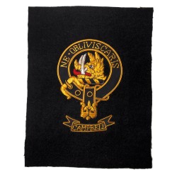 Sew-in Clan Campbell Patch - Black