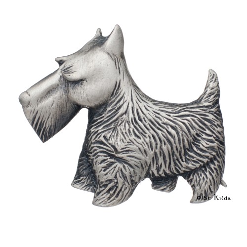 Carrick Scotty Dog Brooch