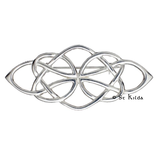 Carrick Celtic Deco Knot Brooch
