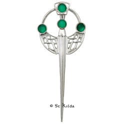 Carrick Celtic Deco Kilt Pin