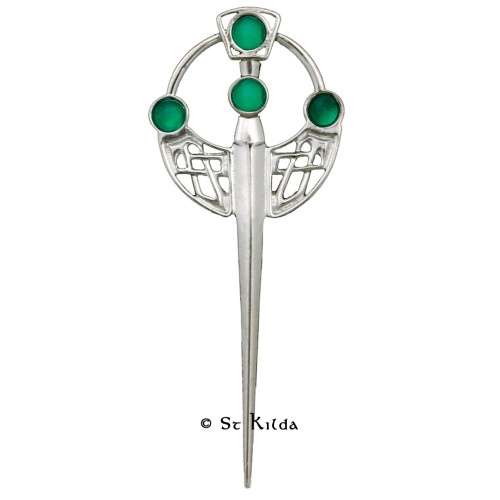 Carrick Celtic Deco Kilt Pin