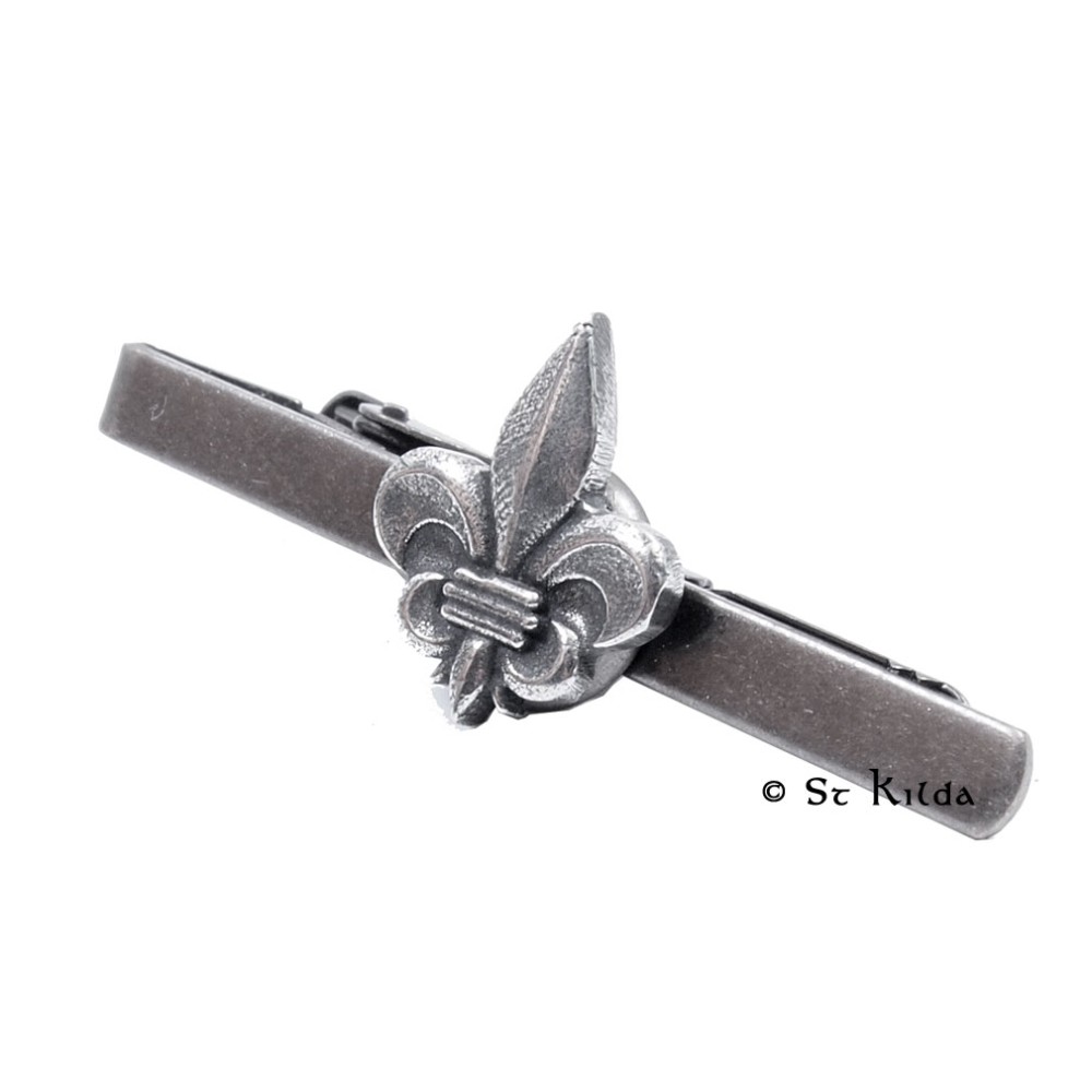 Tie Clip - Auld Alliance - fleur de lis