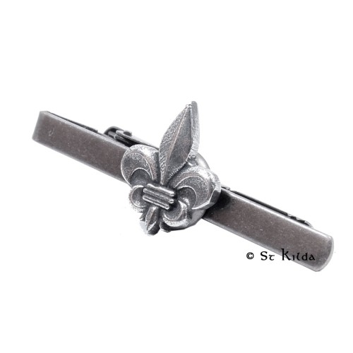 Tie Clip - Auld Alliance - fleur de lis