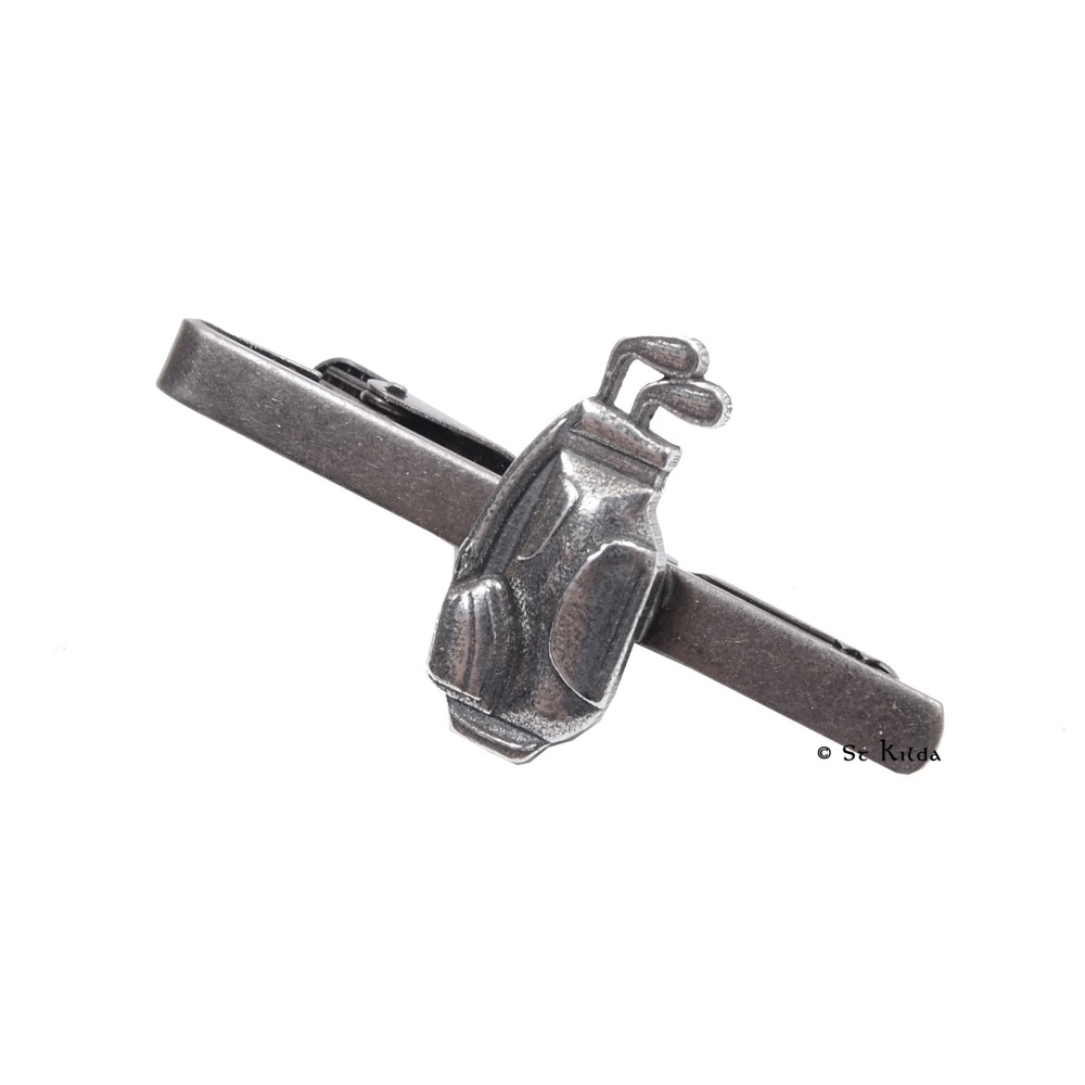 Tie Clip - Golf Bag