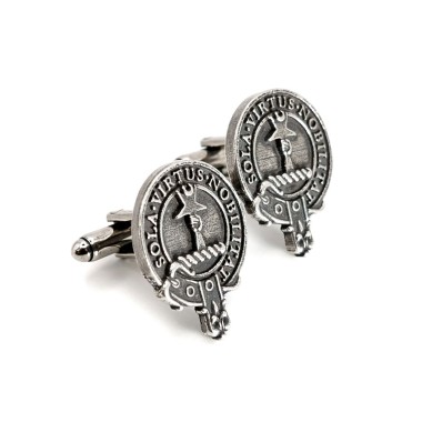 <br>Clan Henderson Crest Cufflinks
