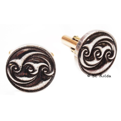 Cufflinks Celtic Wave