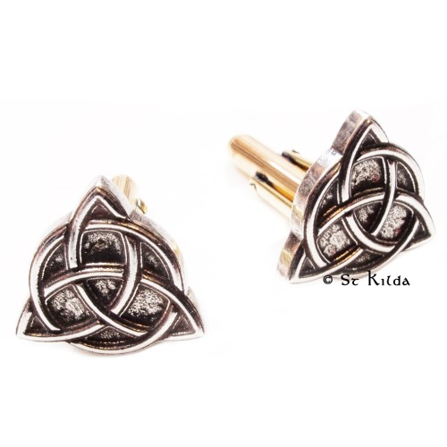 Cufflinks Celtic Trefoil