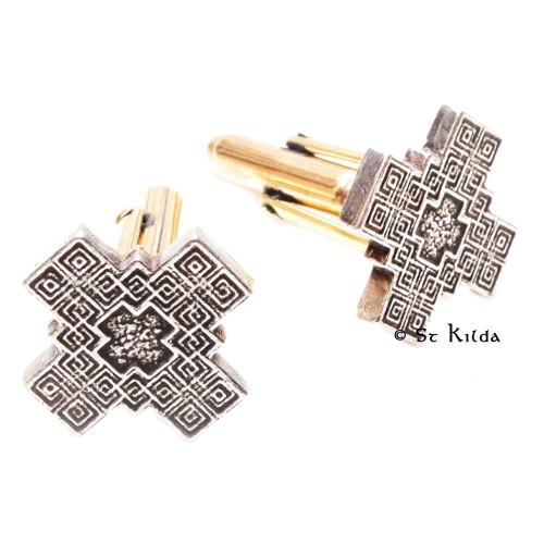 Cufflinks Pictish Cross