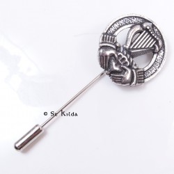Lapel/Tie Pin with Irish Harp Crest