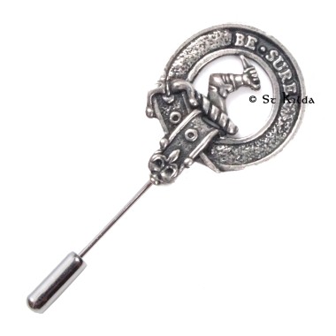 Lapel/Tie Pin - <br>Clan Paisley Crest