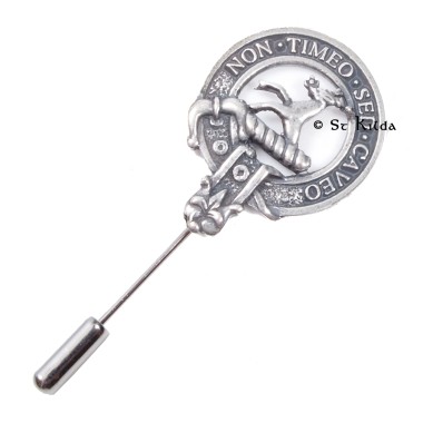 Lapel/Tie Pin - <br>Clan Strachan Crest