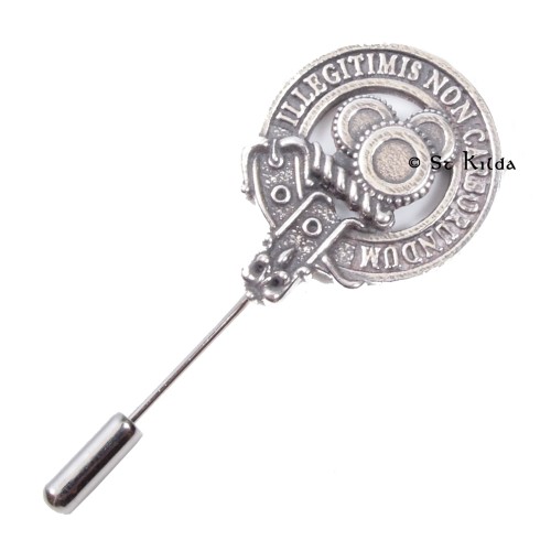 Lapel/Tie Pin with Gear Crest